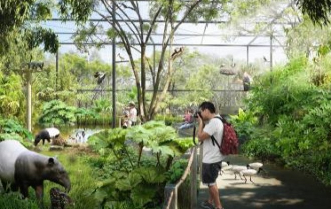 Projet : La Forêt d'Asie au Parc de la Tête d'Or de Lyon