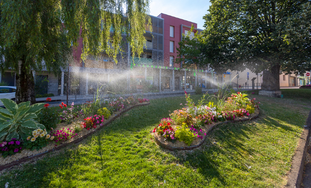 Arrosage des espaces verts