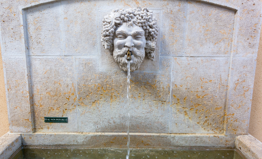 Hameau Duboeuf et sa tête de Bacchus