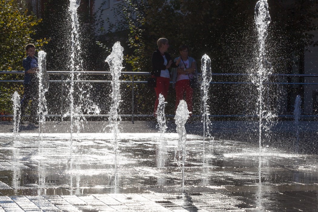 Fontaine place de l'Hôtel de Ville -  ZAC Valmar 3